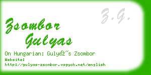 zsombor gulyas business card